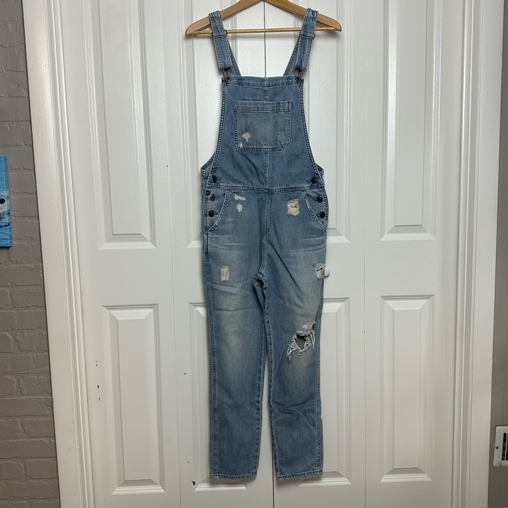Ag Finn Vintage Distressed Overalls Size 27R